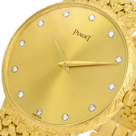 PIAGET ピアジェ トラディション 12P ダイヤインデックス 金無垢 PIAGET ピアジェ トラディション 12P ダイヤインデックス 金無垢