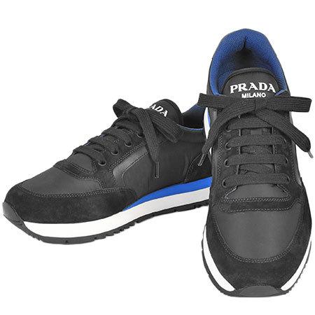 PRADA プラダ ナイロン スウェード スニーカー
