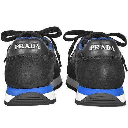 PRADA（プラダ） ローカット スニーカー UK7 ナイロン×スエード