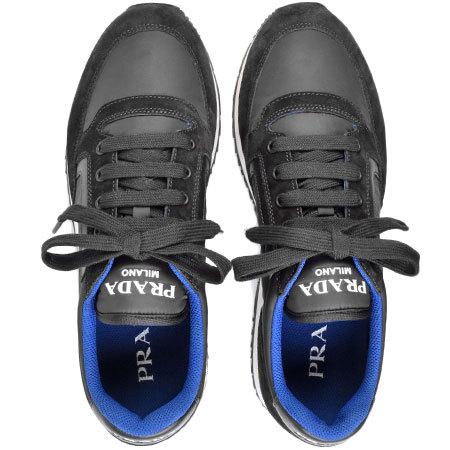 PRADA（プラダ） ローカット スニーカー UK7 ナイロン×スエード