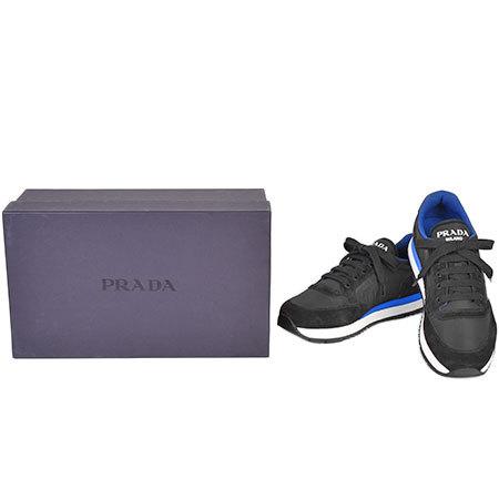 PRADA（プラダ） ローカット スニーカー UK7 ナイロン×スエード