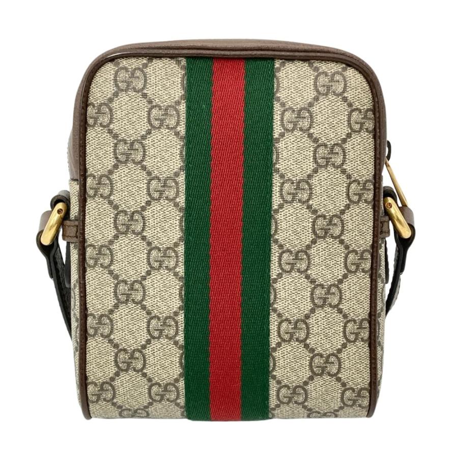 グッチ GUCCI オフィディア ミニ メッセンジャーバッグ ショルダーバッグ GGスプリームキャンバス 598127 ベージュ レディース【中古】 Ophidia グッチ GUCCI オフィディア ミニ メッセンジャーバッグ
