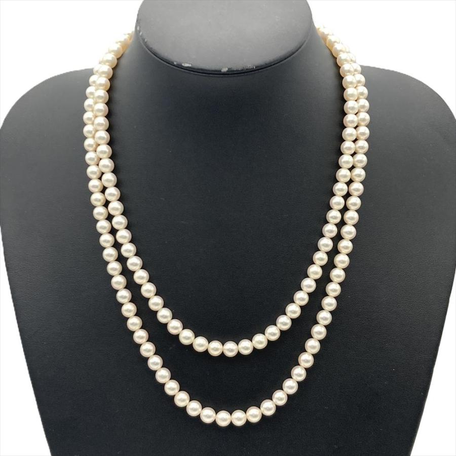 MIKIMOTO（ミキモト） MIKIMOTO 7.0-7.5mm パール ロング ネックレス