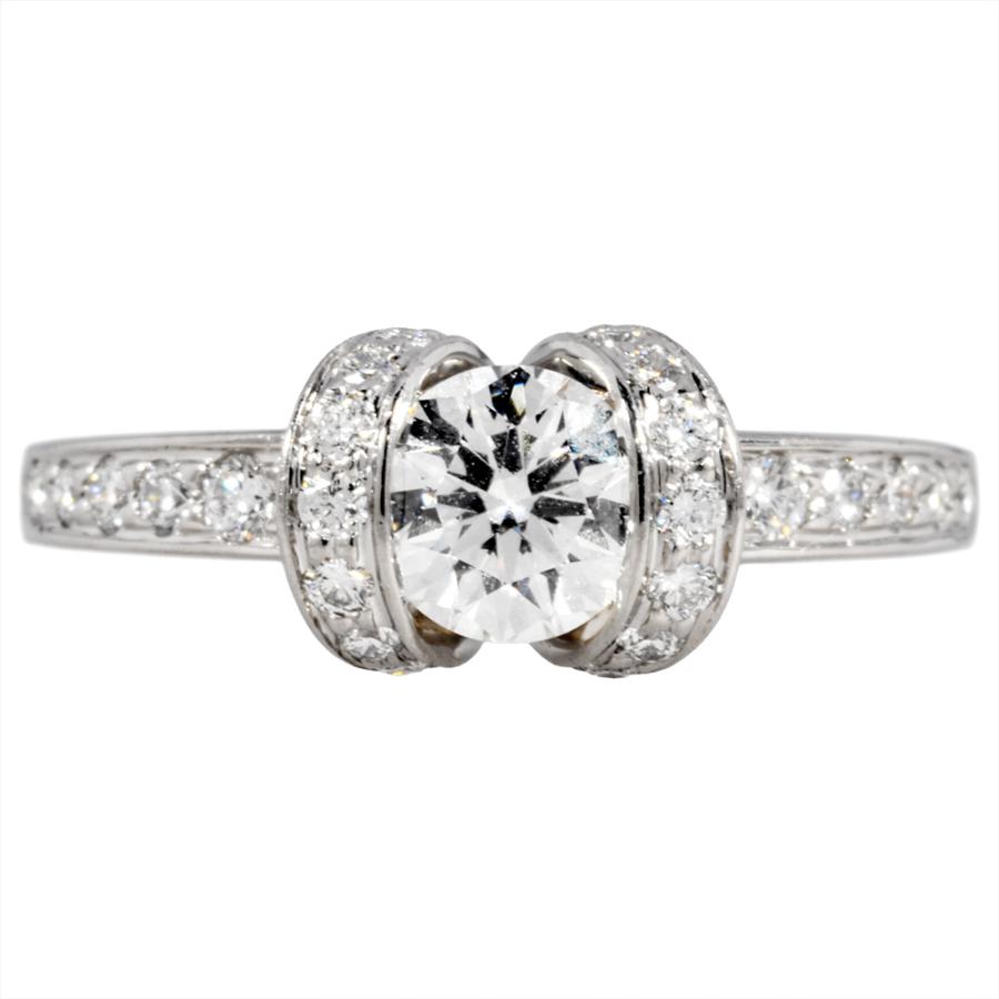 ティファニー Tiffany ダイヤモンド プラチナ リボン リング TIFFANY&Co. ティファニー Tiffany&Co. リボン リング 指輪