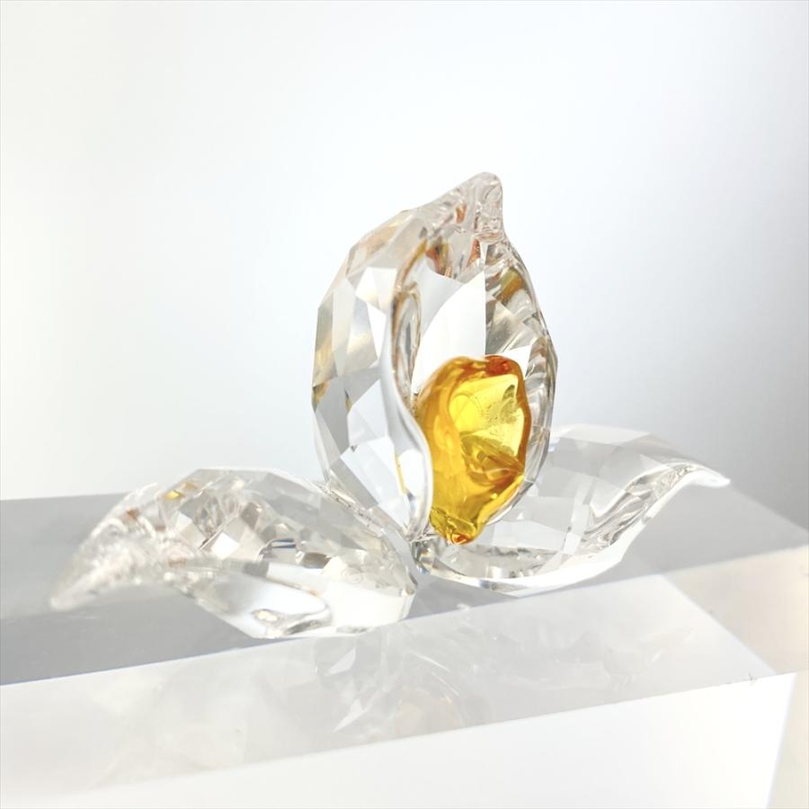 SWAROVSKI（スワロフスキー） アフリカンオーキッド オブジェ 置物