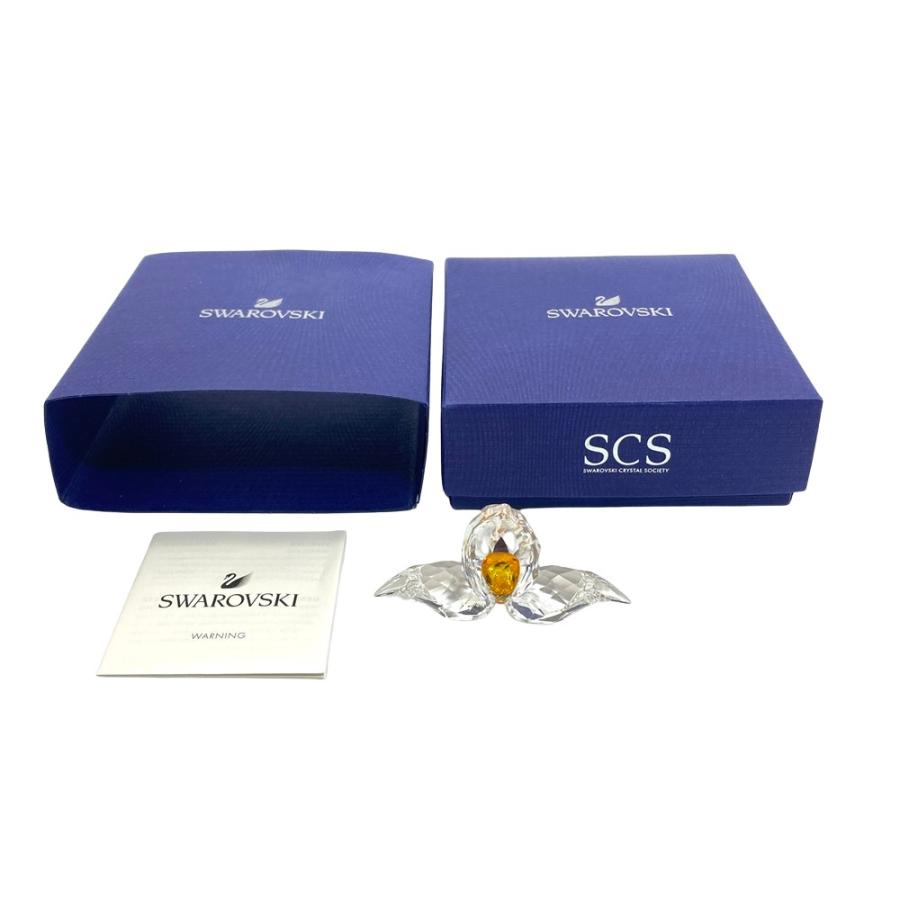 SWAROVSKI（スワロフスキー） アフリカンオーキッド オブジェ 置物