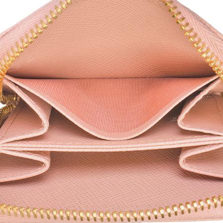 PRADA プラダ ケース 小銭入れ ゴールド 金 ポーチ サフィアーノ PRADA プラダ コインケース 小銭入れ ゴールド 金 ポーチ