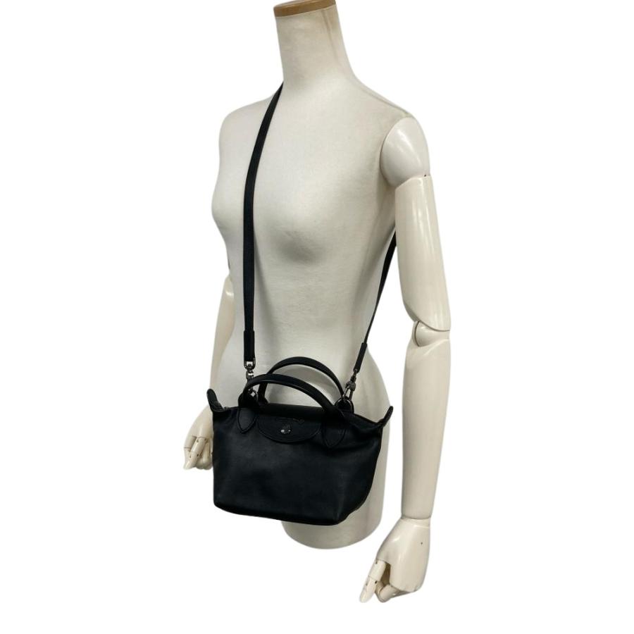 LONGCHAMP（ロンシャン） ル プリアージュ キュイール XS ハンドバッグ