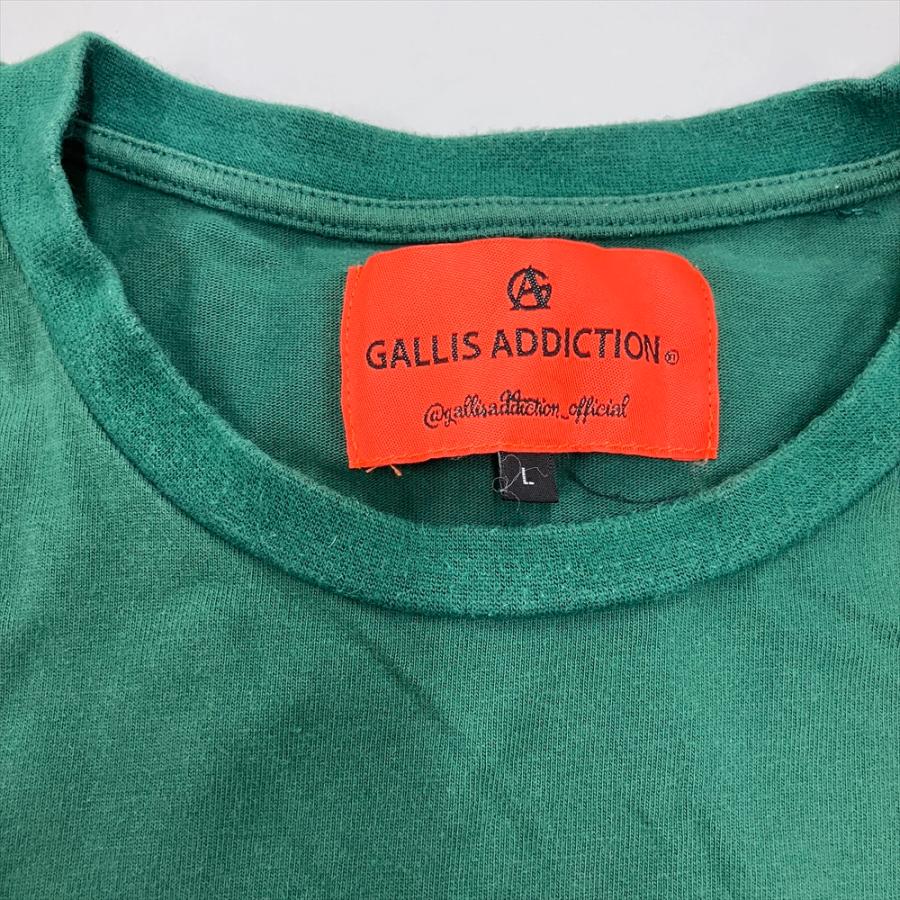 ガリスアディクション GALLIS ADDICTION カレッジ 半袖Tシャツ 