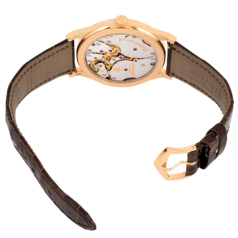 【新品】パテックフィリップ　カラトラバ　ゴールド　大型　販売店用掛け時計 パテックフィリップ PATEK PHILIPPE 6119R-001 カラトラバ 腕時計 手巻