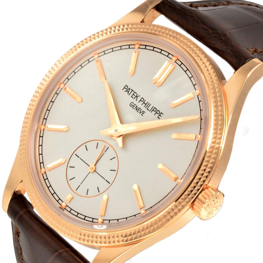 【新品】パテックフィリップ　カラトラバ　ゴールド　大型　販売店用掛け時計 パテックフィリップ PATEK PHILIPPE 6119R-001 カラトラバ 腕時計 手巻