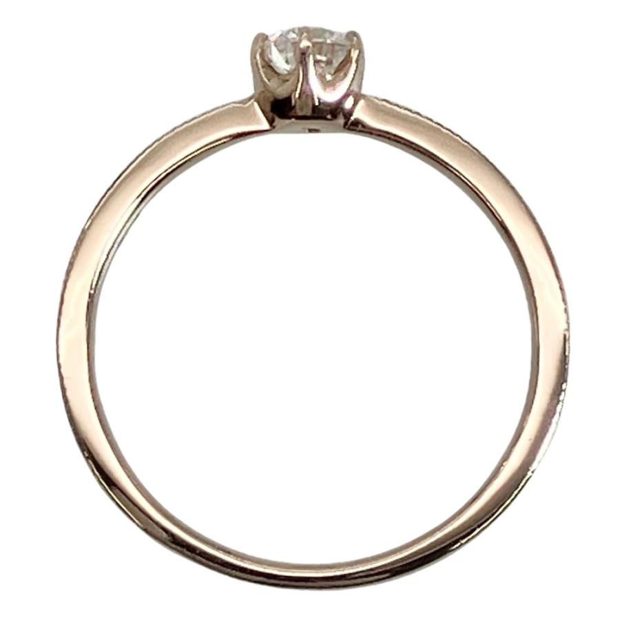 8号 SIENA ROSE シンプルダイヤモンドリング シエナロゼ SIENA ROSE ソリティア リング 指輪 ダイヤモンド 0.204ct