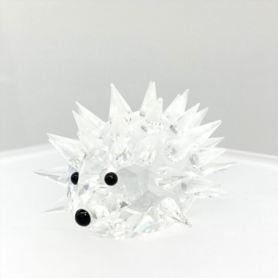 SWAROVSKI（スワロフスキー） ハリネズミ オブジェ 置物 7630 クリア