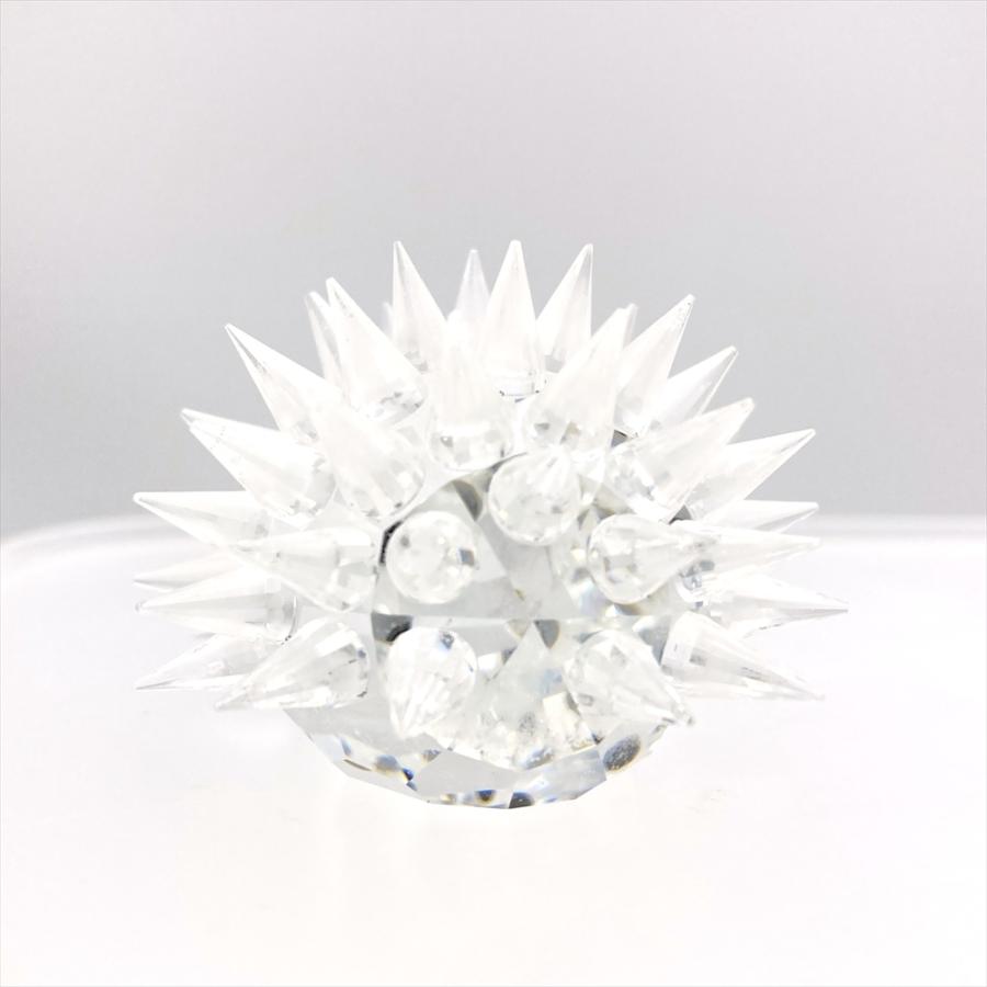 SWAROVSKI（スワロフスキー） ハリネズミ オブジェ 置物 7630 クリア