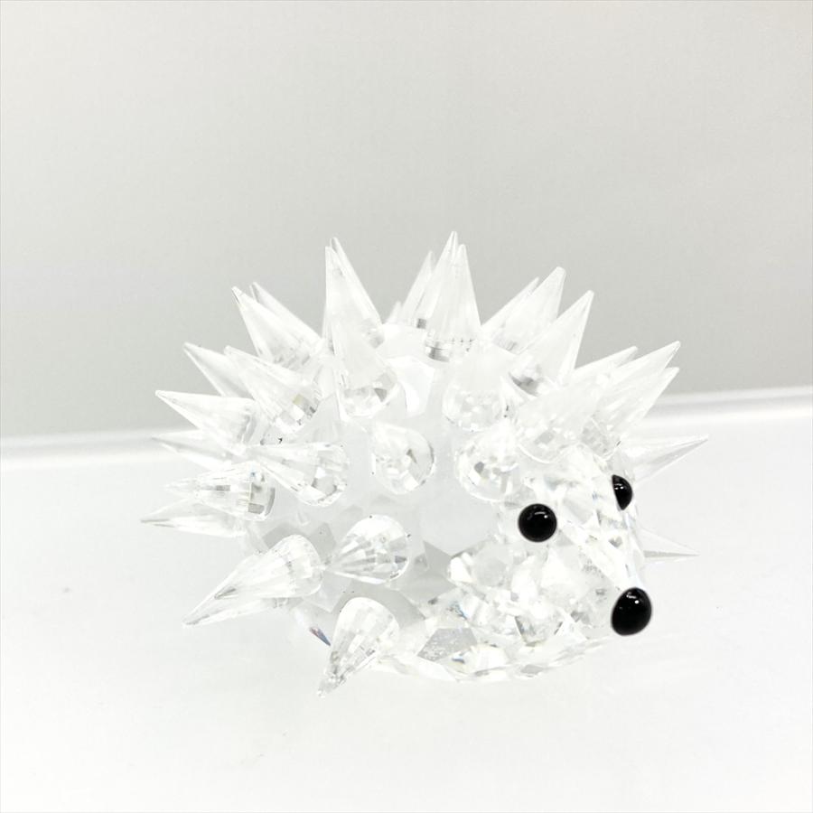 SWAROVSKI（スワロフスキー） ハリネズミ オブジェ 置物 7630 クリア