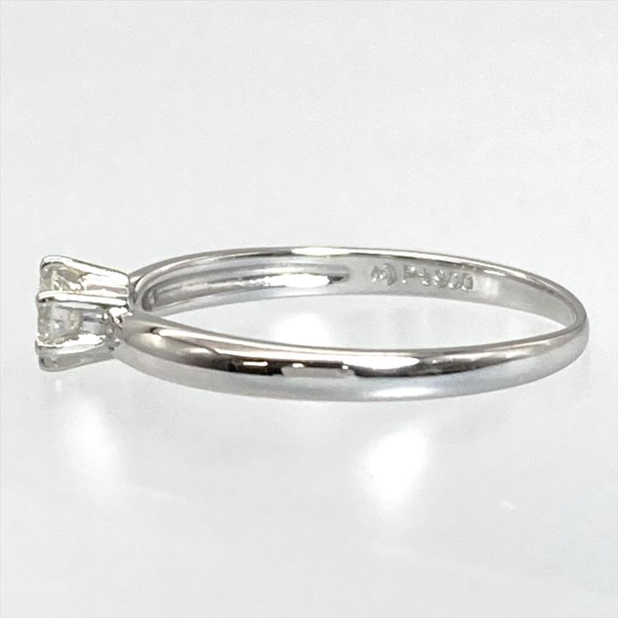 タサキ TASAKI ソリティア リング 指輪 ダイヤモンド 0.13ct 約9号 