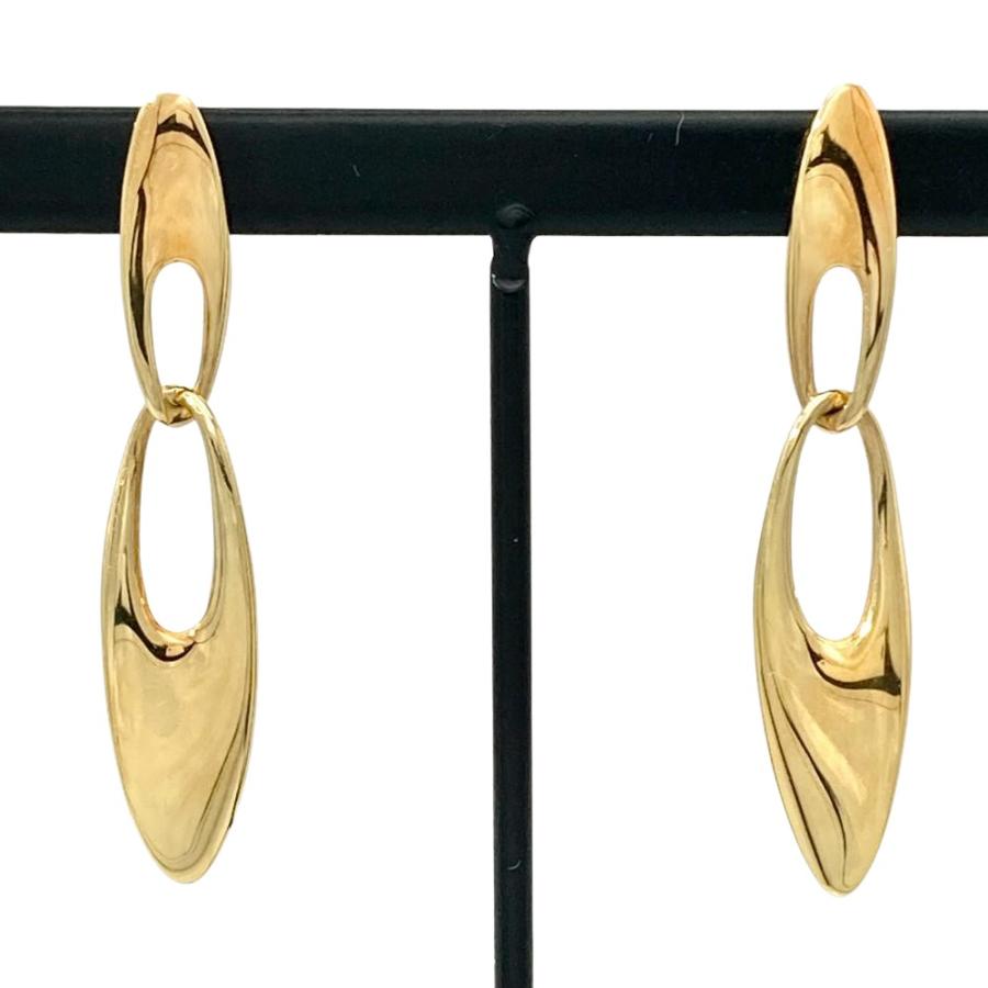 ジョージジェンセン Georg Jensen ゼファー ZEPHAR ピアス K18YG 6.1g