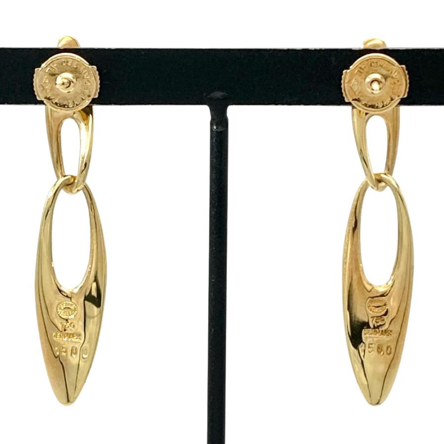 ジョージジェンセン Georg Jensen ゼファー ZEPHAR ピアス K18YG 6.1g
