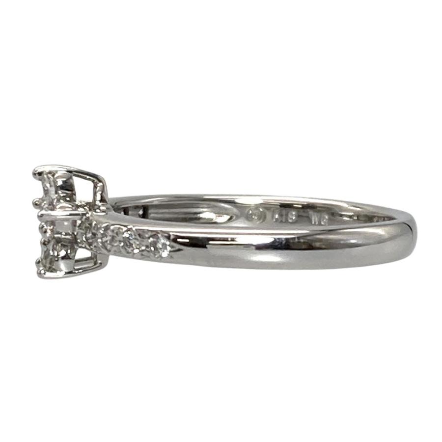 タサキ TASAKI フラワー モチーフ リング 指輪 ダイヤモンド 0.25ct 約