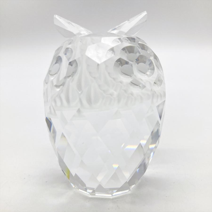 SWAROVSKI ★置物 SWAROVSKI スワロフスキー フクロウ オブジェ 置物 010022