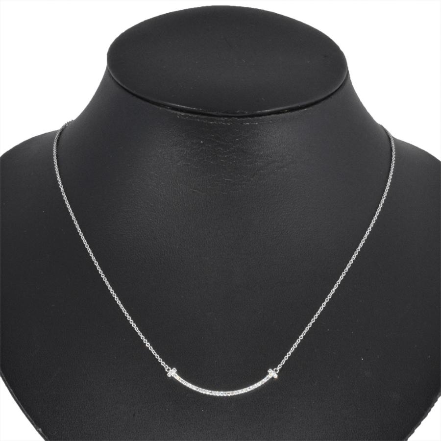 Tiffany T ティファニー Tiffany&Co. Tスマイル スモール ネックレス