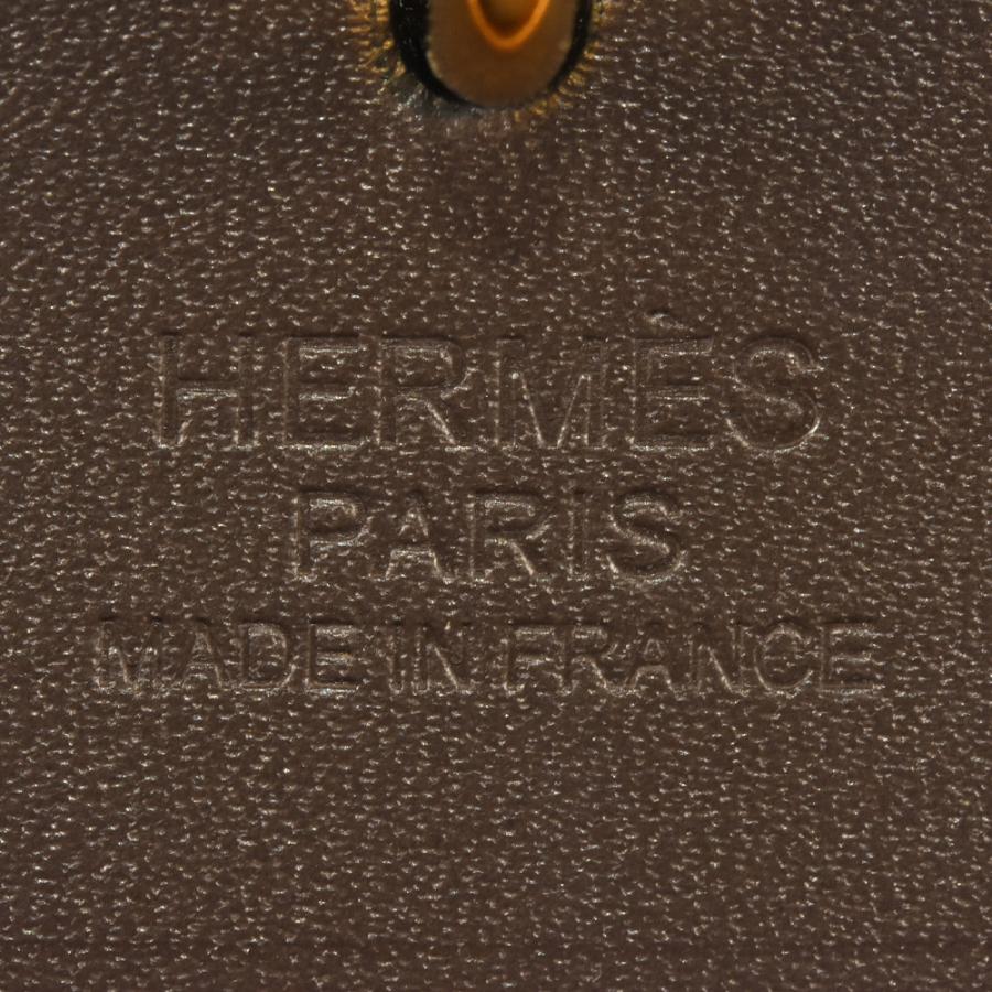 エルメス HERMES エールバッグジップPM ハンドバッグ 2WAY キャンバス レザー B刻印(2023年製造)刻印 ブラウン ゴールド金具 ショルダーバッグ｜goldplazajp｜07
