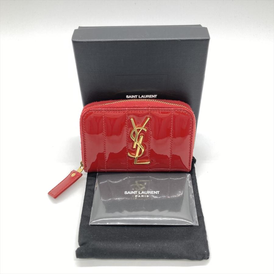 サンローラン SAINT LAURENT YSL コインケース エナメル 553710