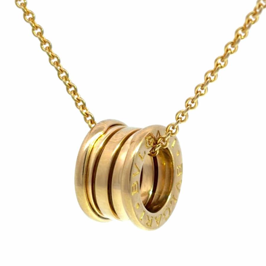 ビー・ゼロワン ブルガリ BVLGARI ネックレス K18YG 12.1g イエロー