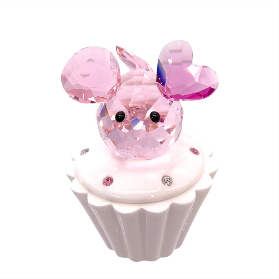 SWAROVSKI（スワロフスキー） カップケーキボックスとネズミ オブジェ