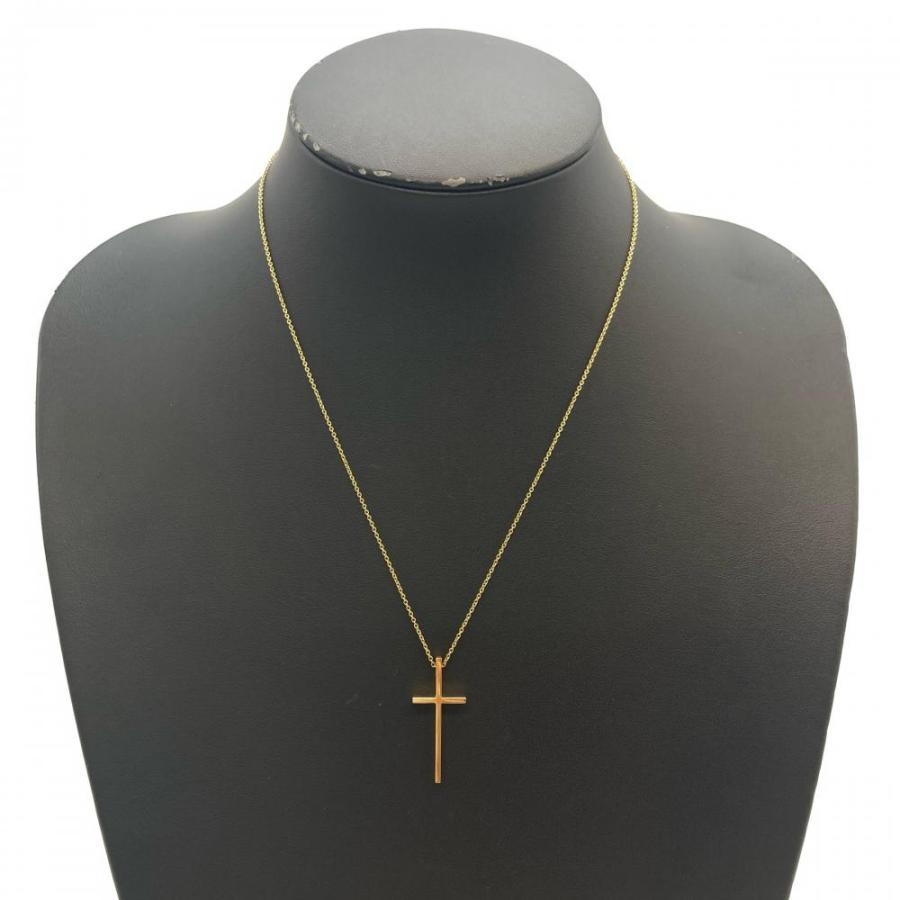 Tiffany & Co. クロス ペンダントトップ TIFFANY&Co.（ティファニー） クロス ペンダント ネックレス K18YG 5.8