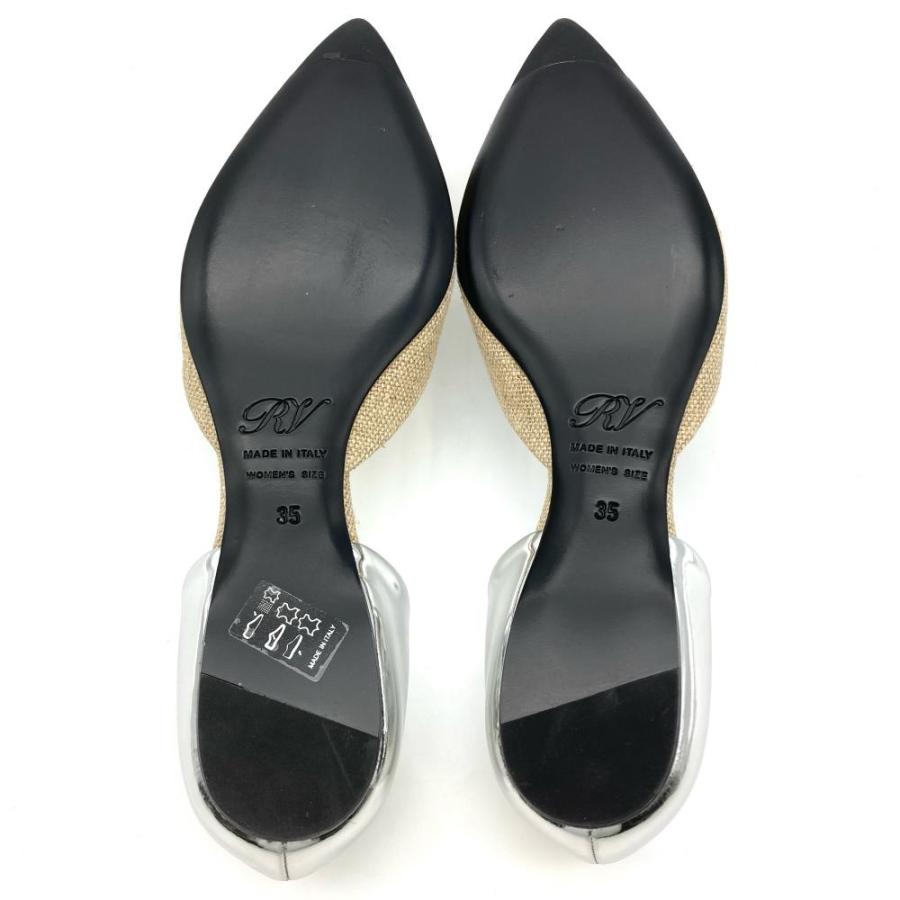 ロジェヴィヴィエ　サイズ:37 ロジェヴィヴィエ Roger vivier フラワー バレエシューズ パテント