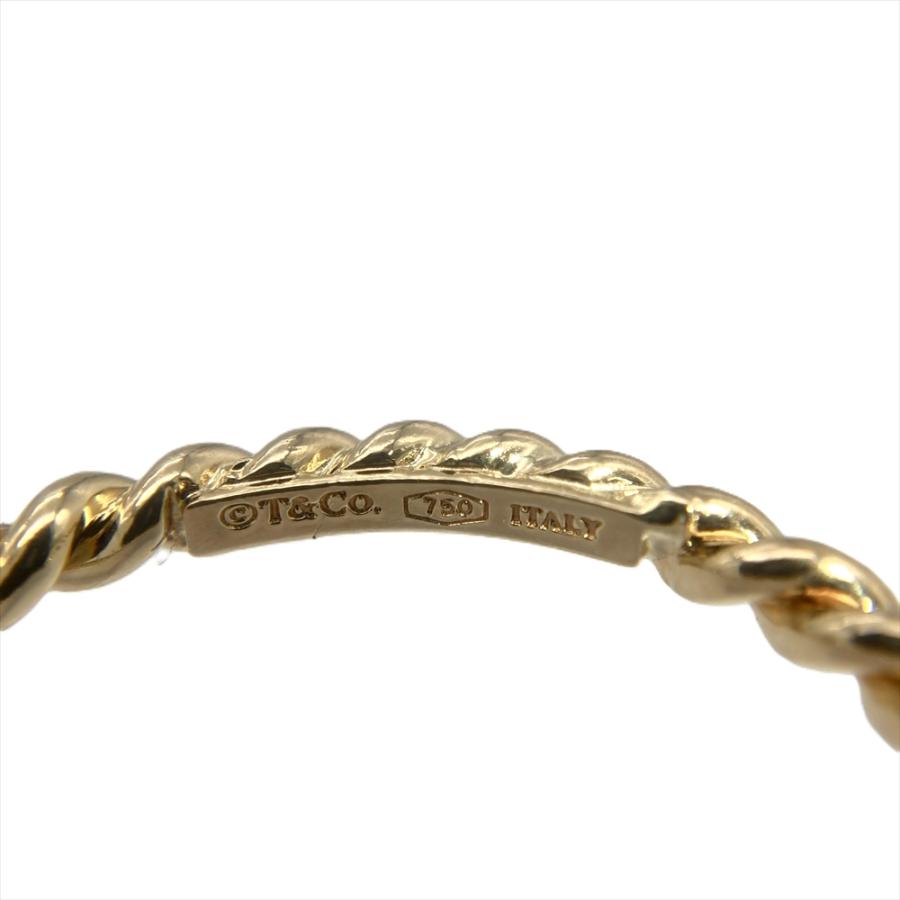 TIFFANY&Co.（ティファニー） ツイスト リング 指輪 約19号 K18YG 2.8g