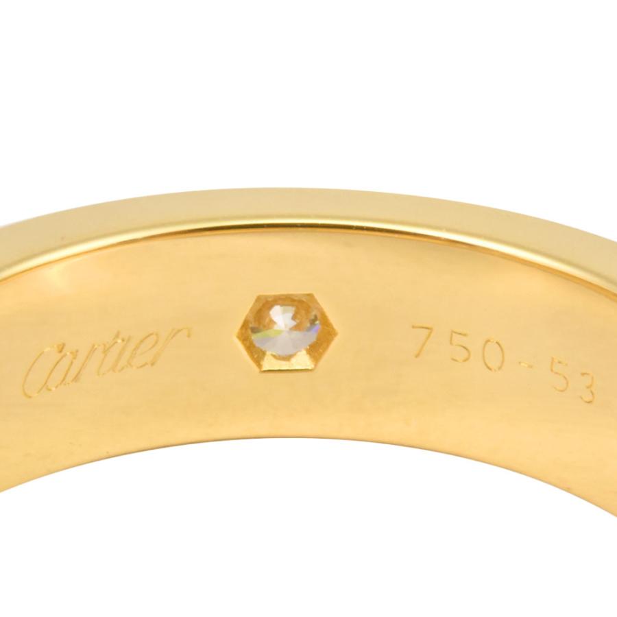 Cartier（カルティエ） ラブ リング 6P ダイヤモンド K18YG #53