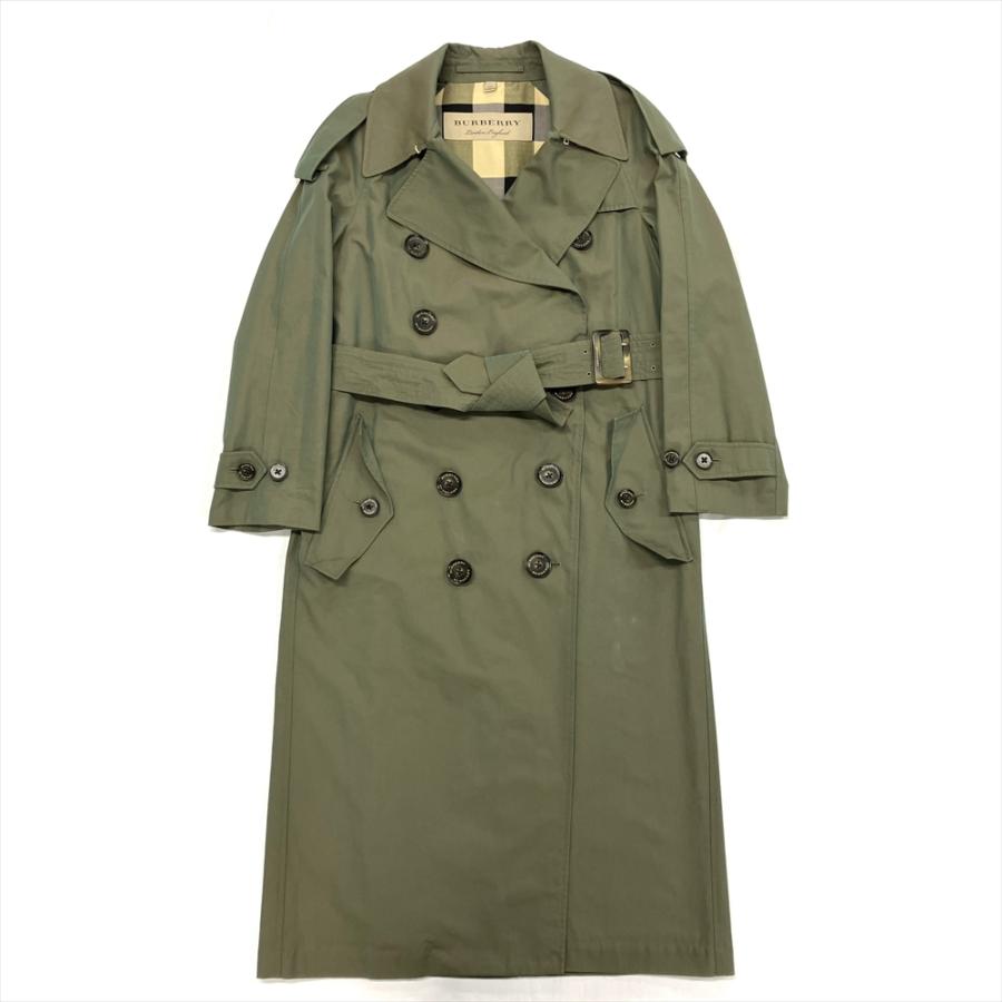 BURBERRY バーバリー トレンチコート コットン カーキ UK6 BURBERRY バーバリー トレンチコート コットン カーキ UK6