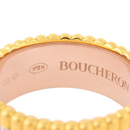 ブシュロン BOUCHERON キャトル クラシック ダイヤモンド リング スモール K18PG/YG/WG #46 JRG00627｜goldplazajp｜05