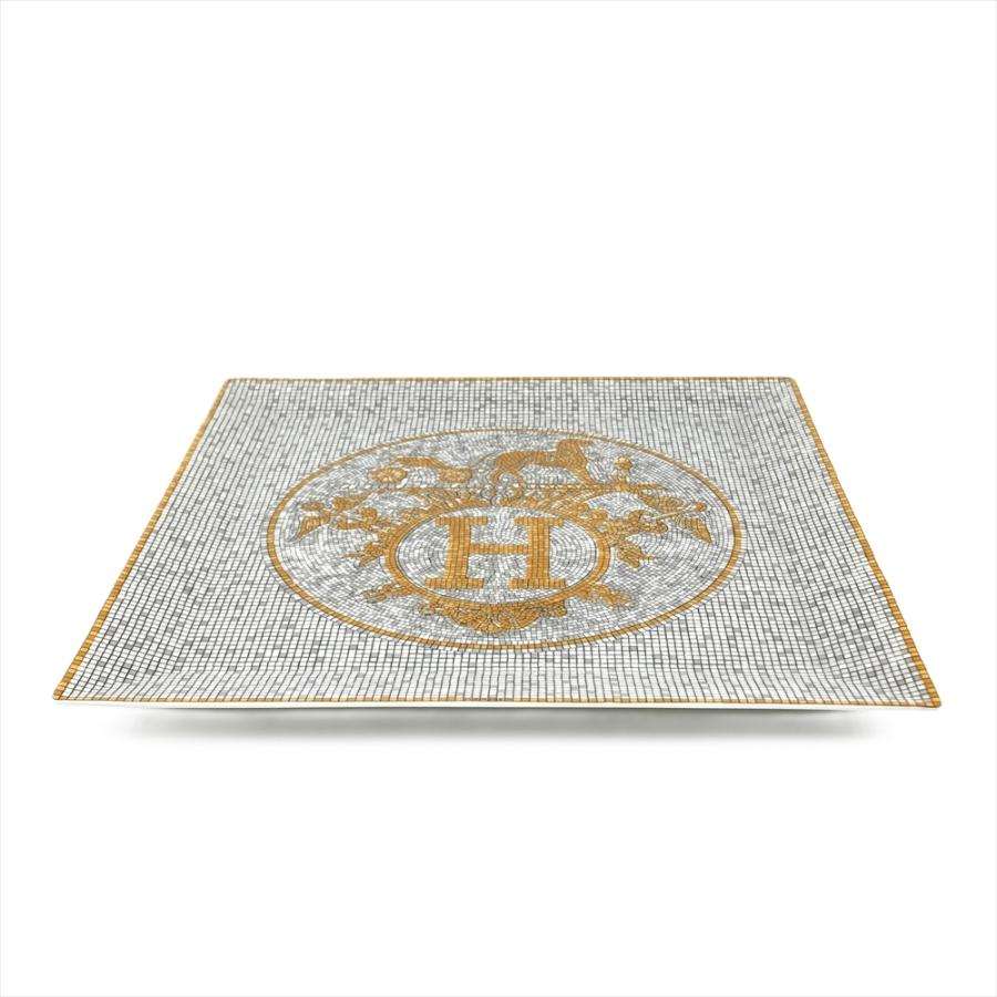 エルメス モザイク プチカレ No.5 モザイク24 ゴールド　箱あり HERMES エルメス プチカレ No5 モザイク 24 ゴールド 皿 陶磁器