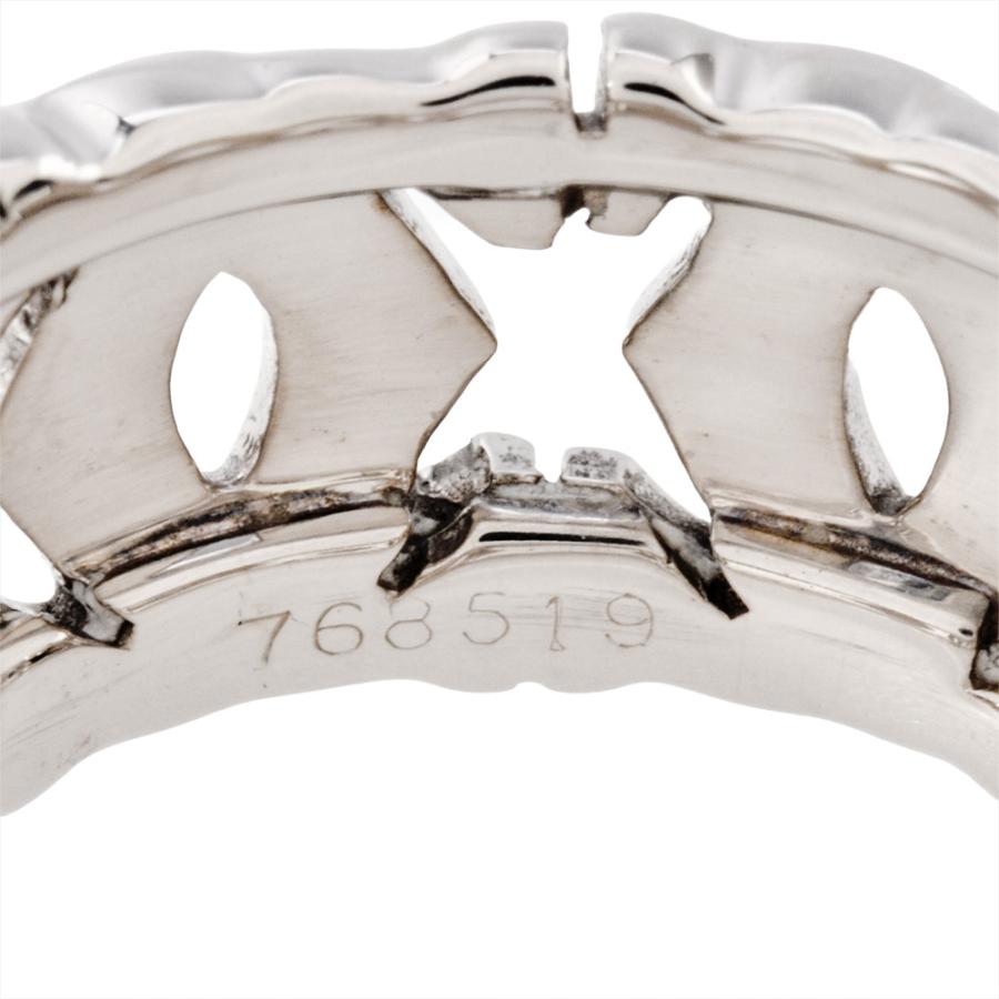 Cartier（カルティエ） アントルラセ リング 指輪 #48 K18WG 6.4g