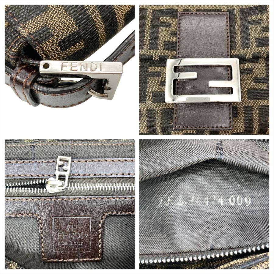 FENDI（フェンディ） ズッカ マンマバケット ショルダーバッグ