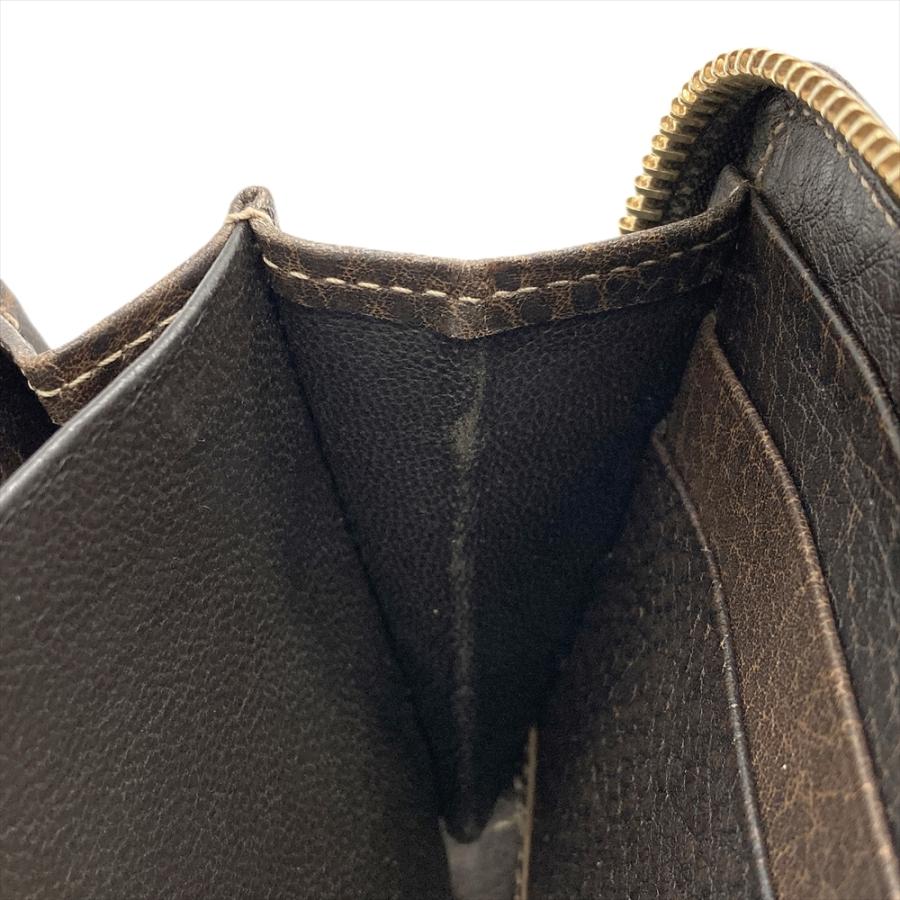 バンブー グッチ GUCCI タッセル ラウンドファスナー 長財布