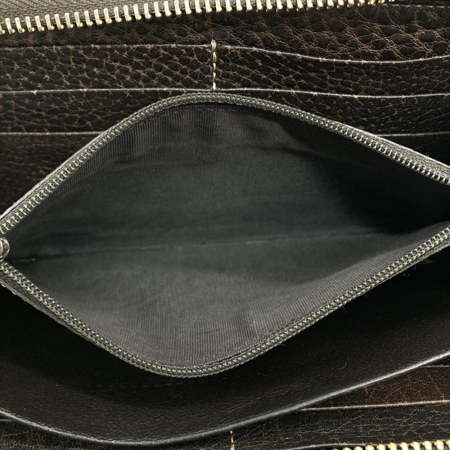 バンブー グッチ GUCCI タッセル ラウンドファスナー 長財布