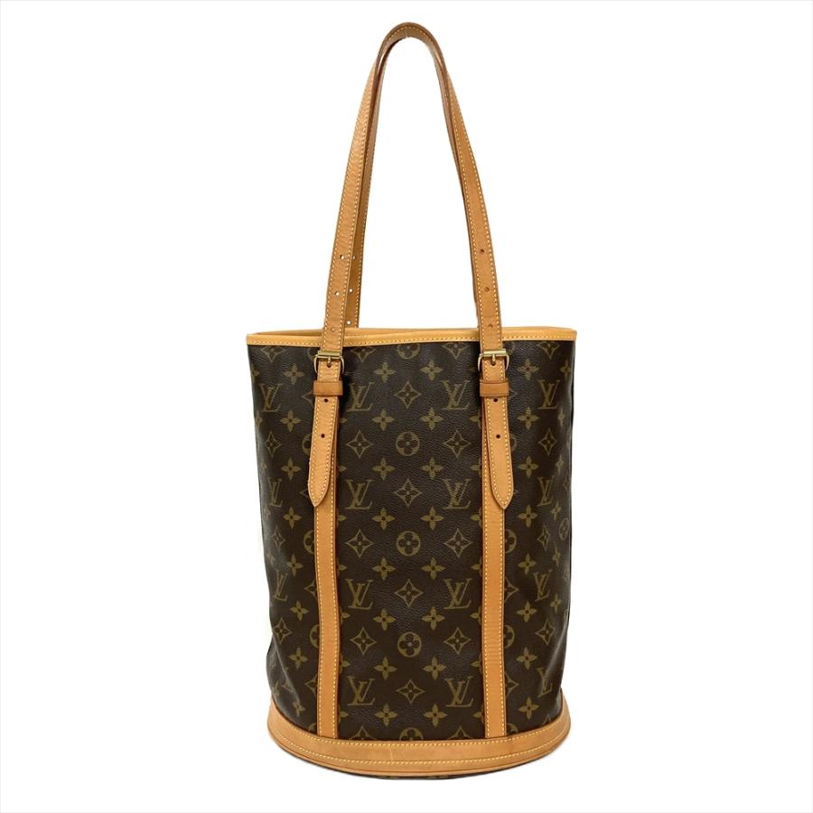 ルイヴィトン フランドリン モノグラム トートバッグ ゴールド金具 A4収納可 LOUIS VUITTON（ルイ・ヴィトン） バケットGM トートバッグ モノグラム
