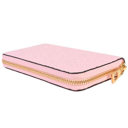 美品LOEWE ロエベ リピートアナグラムジップアラウンドウォレット ピンク LOEWE ロエベ リピート アナグラム ジップアラウンド ウォレット