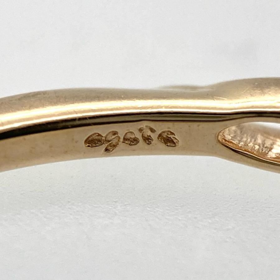 agete（アガット） リング 指輪 ダイヤモンド 0.02ct 約10号 K10PG 0.8
