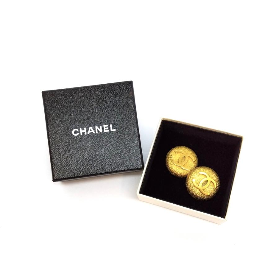 CHANEL（シャネル） ココマーク ラウンド 95P イヤリング GPg ゴールド