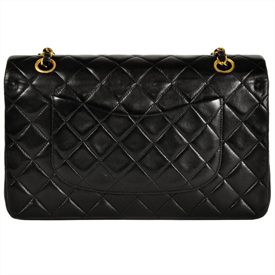 マトラッセ シャネル CHANEL 25 ショルダーバッグ ラムスキン A01112