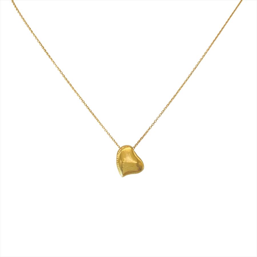 TIFFANY&Co.（ティファニー） フルハート ネックレス K18YG 4.8g