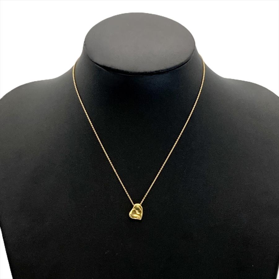 ティファニーネックレス4.8g TIFFANY&Co.（ティファニー） フルハート ネックレス K18YG 4.8g