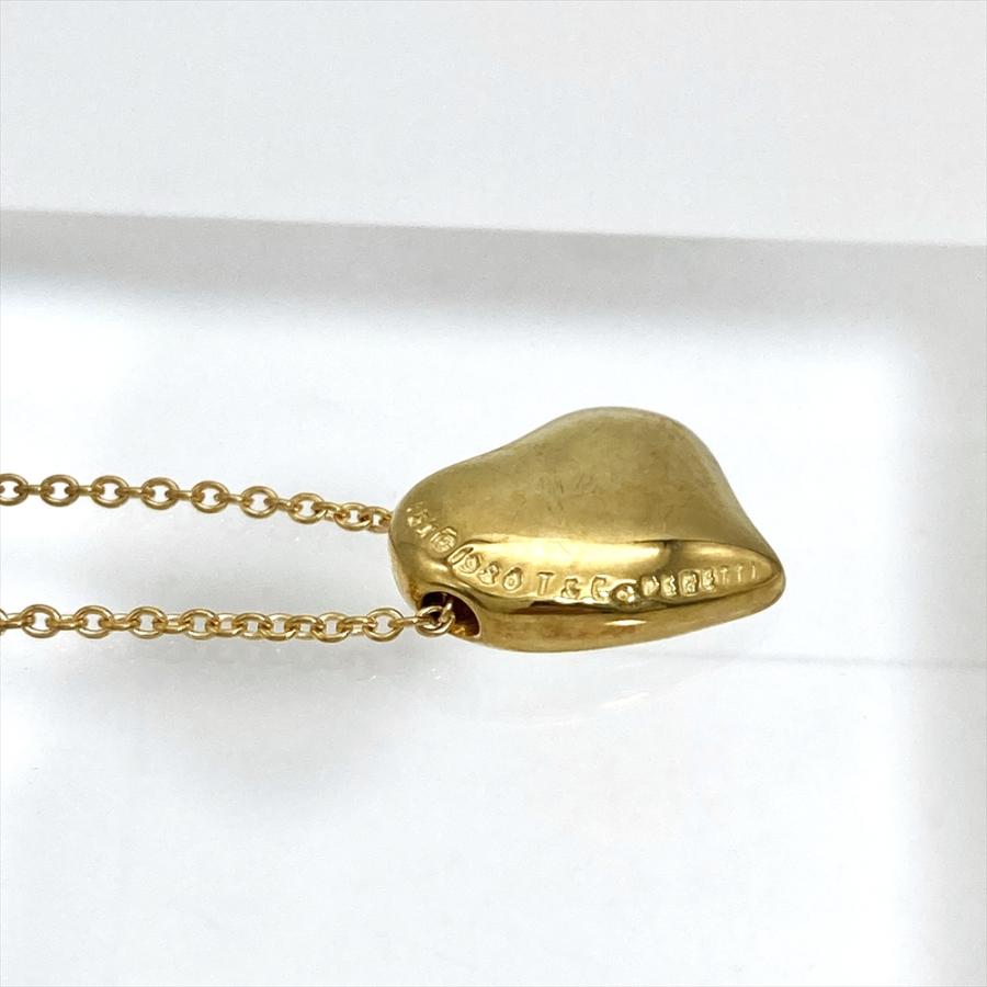 TIFFANY&Co.（ティファニー） フルハート ネックレス K18YG 4.8g