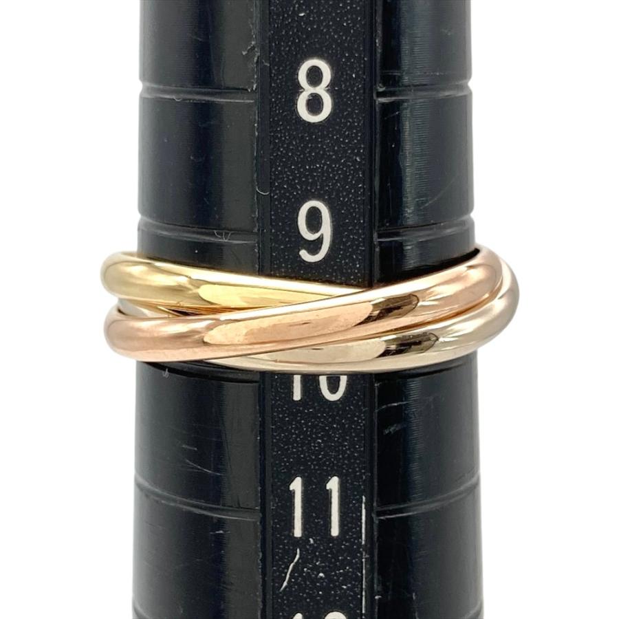 Cartier（カルティエ） トリニティ SM リング 指輪 #50 K18YG 3.6g