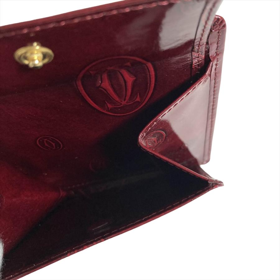 Cartier（カルティエ） ハッピーバースデー 二つ折り財布 パテント